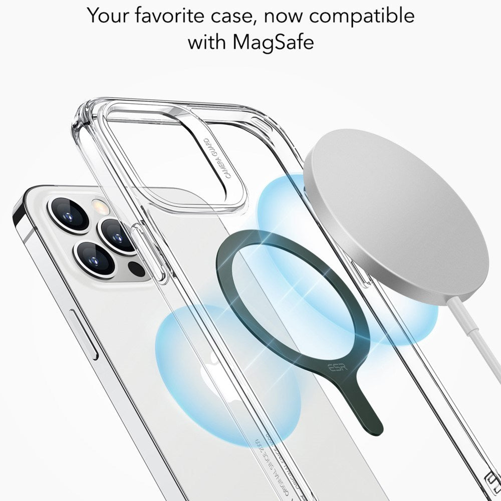 ESR Halolock Universal Magnetisk Ring - MagSafe Kompatibel - 2 Pack - Grøn