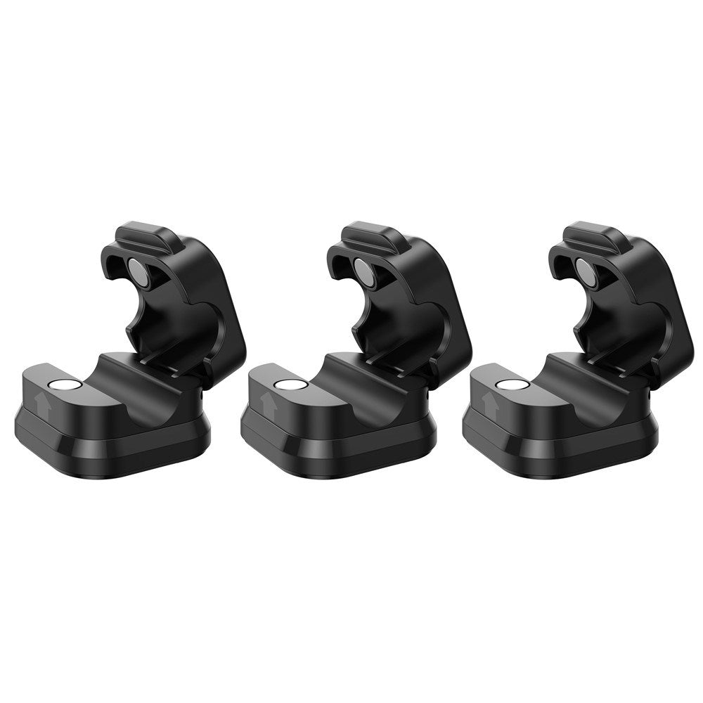Magnetisk Kabelholder JOYROOM - 3 stk - Sort