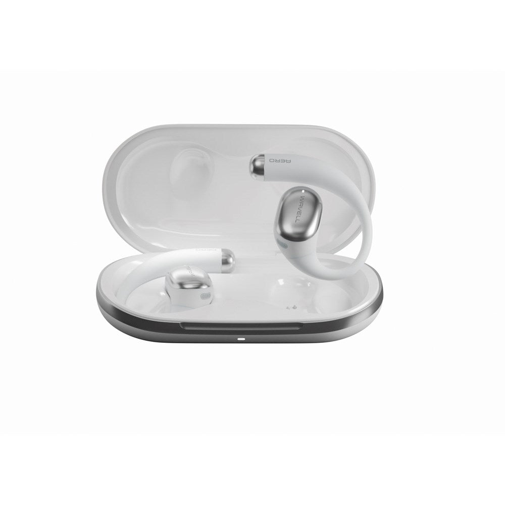 Wavell 4 Aero Høretelefoner m. Open Ear Design - Grå