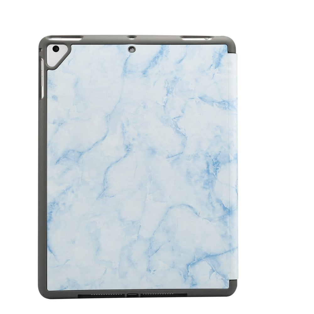 iPad Cover - Sindal Marble Series Total Protection Cover - Misty Blue