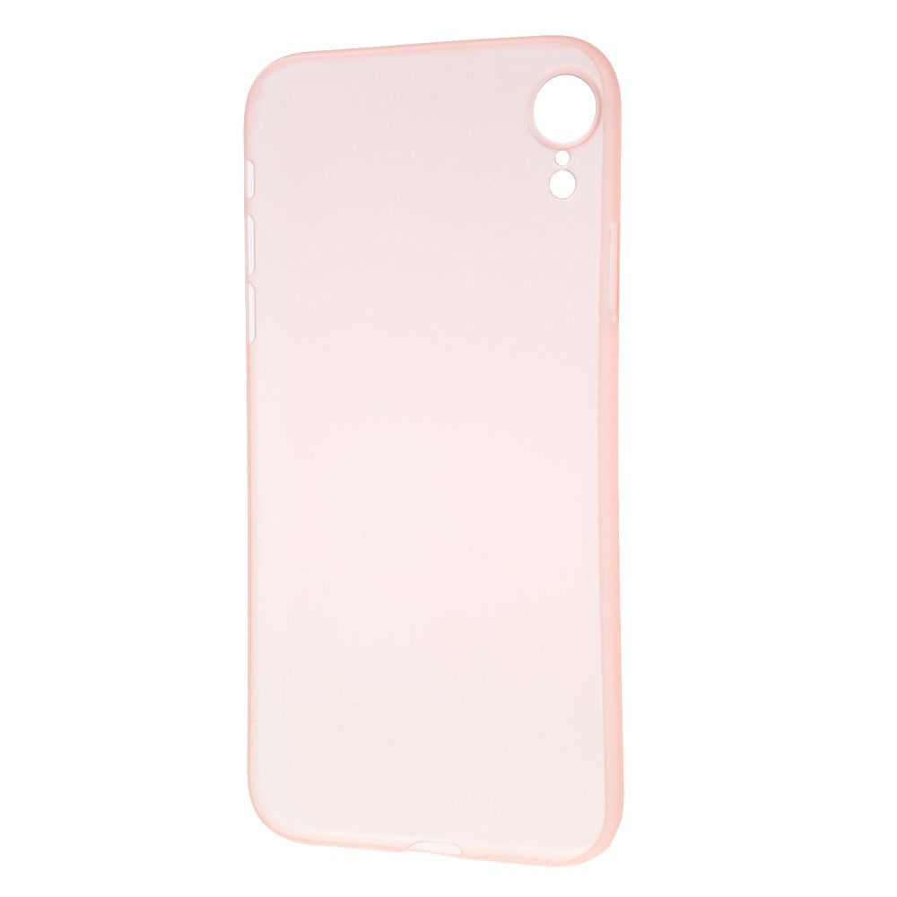 EIDERWOOD iPhone XR Tyndt Plastik Bagside Cover - Rose Gold