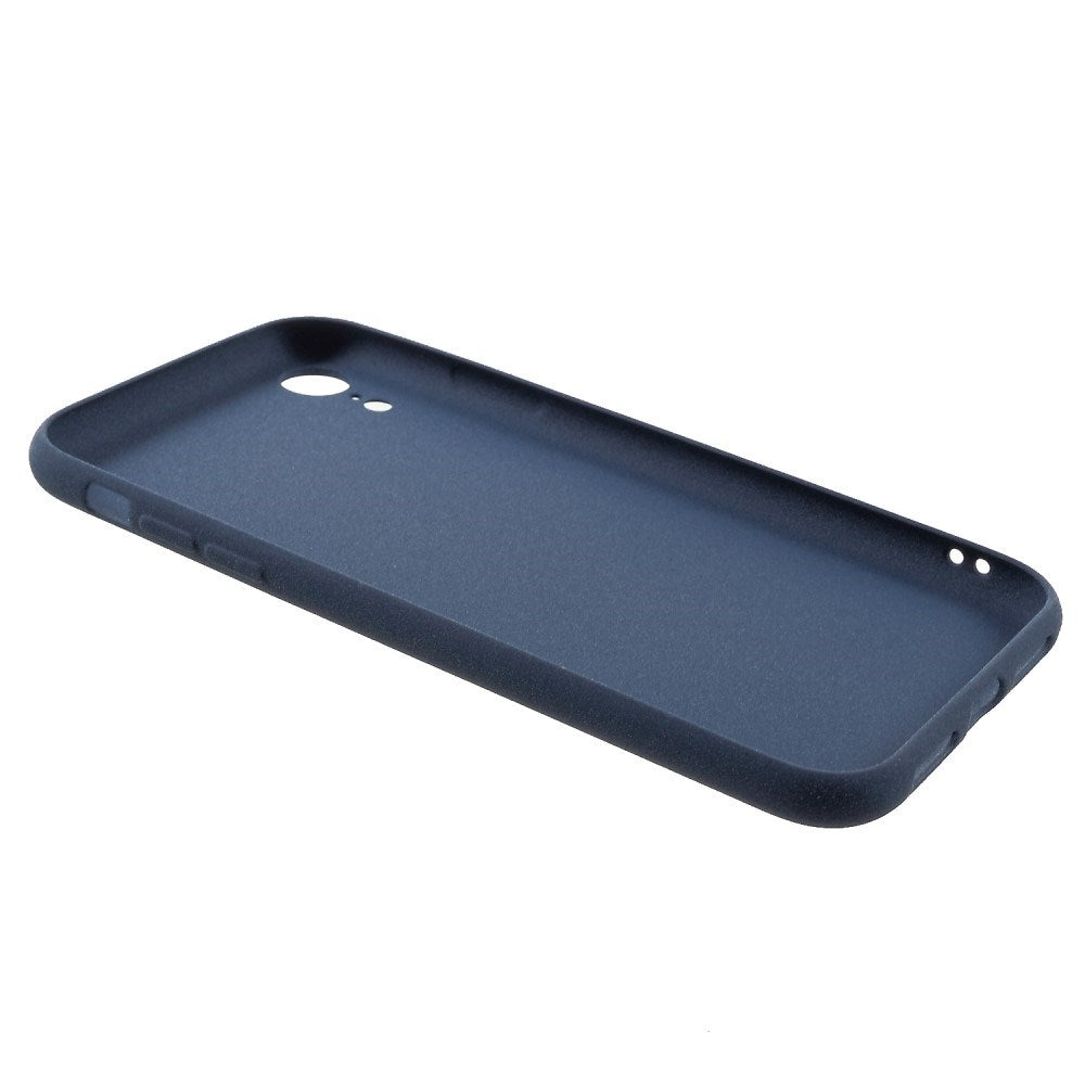iPhone XR EIDERWOOD Mat Fleksibelt Plastik Bagside Cover - Mørkeblå