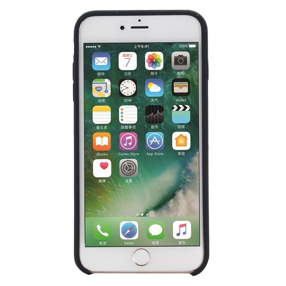 iPhone 6 / 6s blødt Silikone Cover - Mat Sort