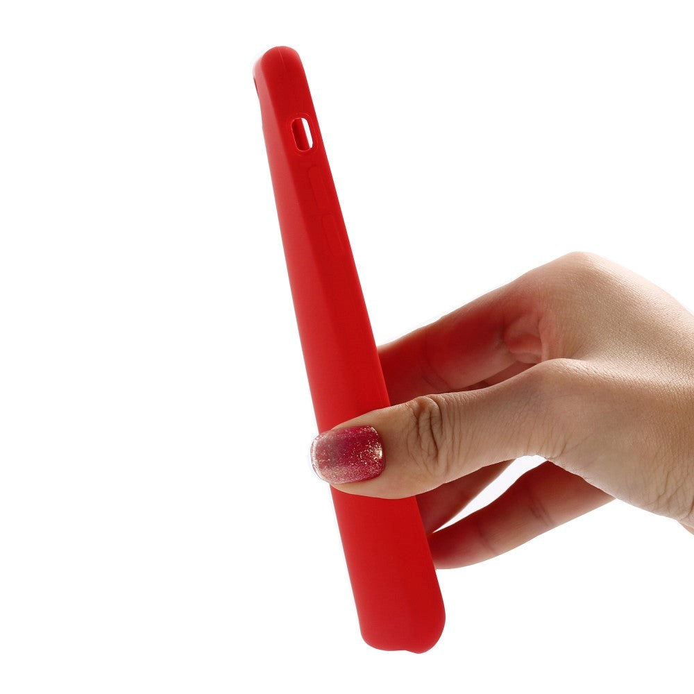 iPhone 7 / 8 / SE (2020 / 2022) Soft Silicone Cover - Rød Vol. 2