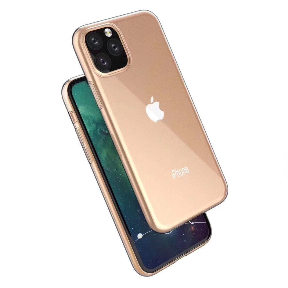 EIDERWOOD iPhone 11 Pro Max Fleksibelt Plast Bagside Cover - Gennemsigtig