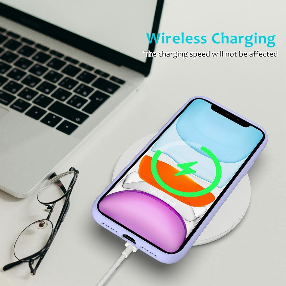 EIDERWOOD iPhone 11 Pro Silikone Cover - Foret Inderside - Lilla