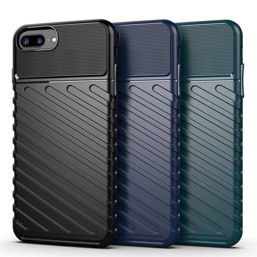 iPhone 8 Plus / 7 Plus / 6(s) Plus EIDERWOOD Fleksibelt Plast Bagside Cover - Sort