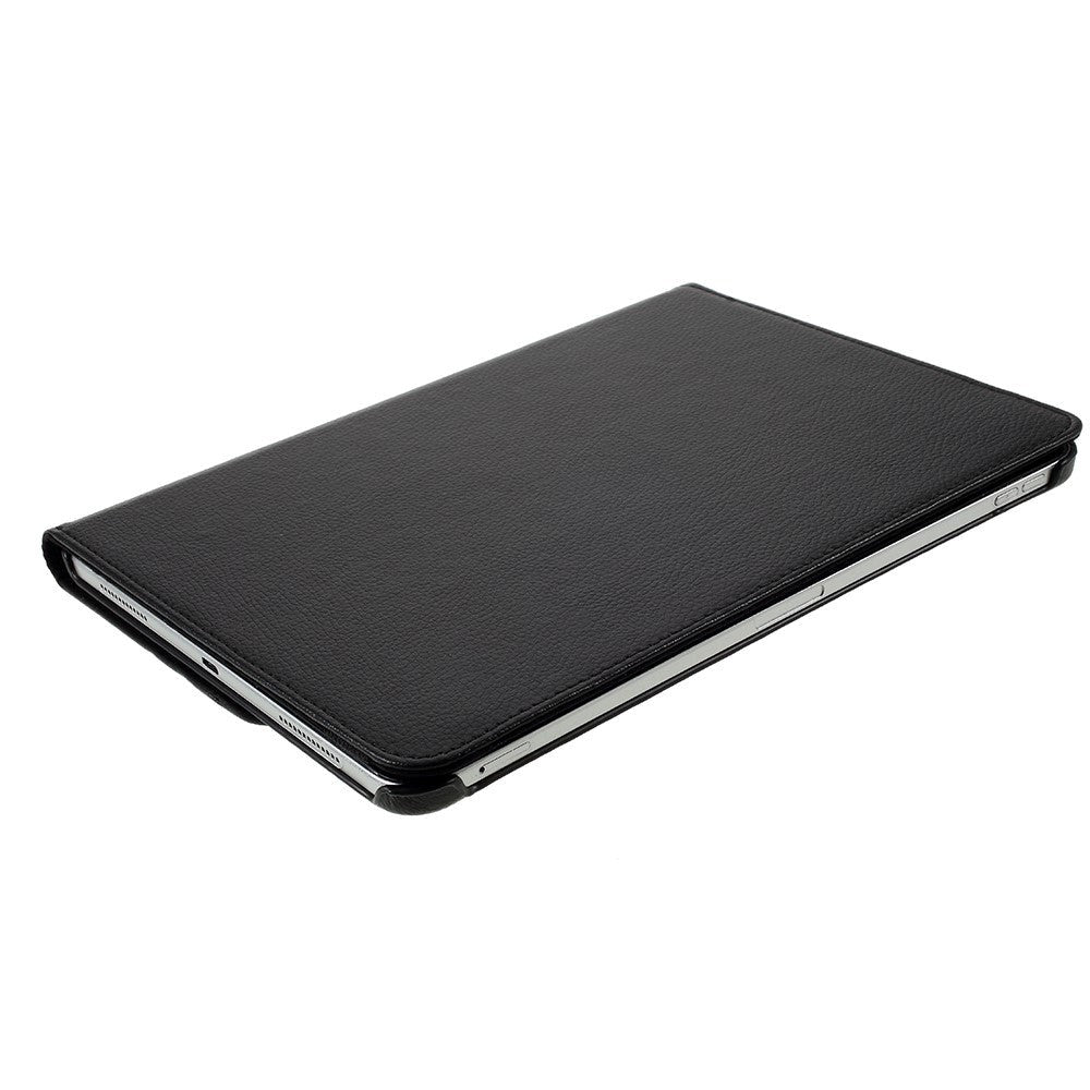 iPad Air 10.9-11" (2025-2020) / Pro 11" (2022-2018) Læder Cover m. 360 Graders Standerfunktion - Sort