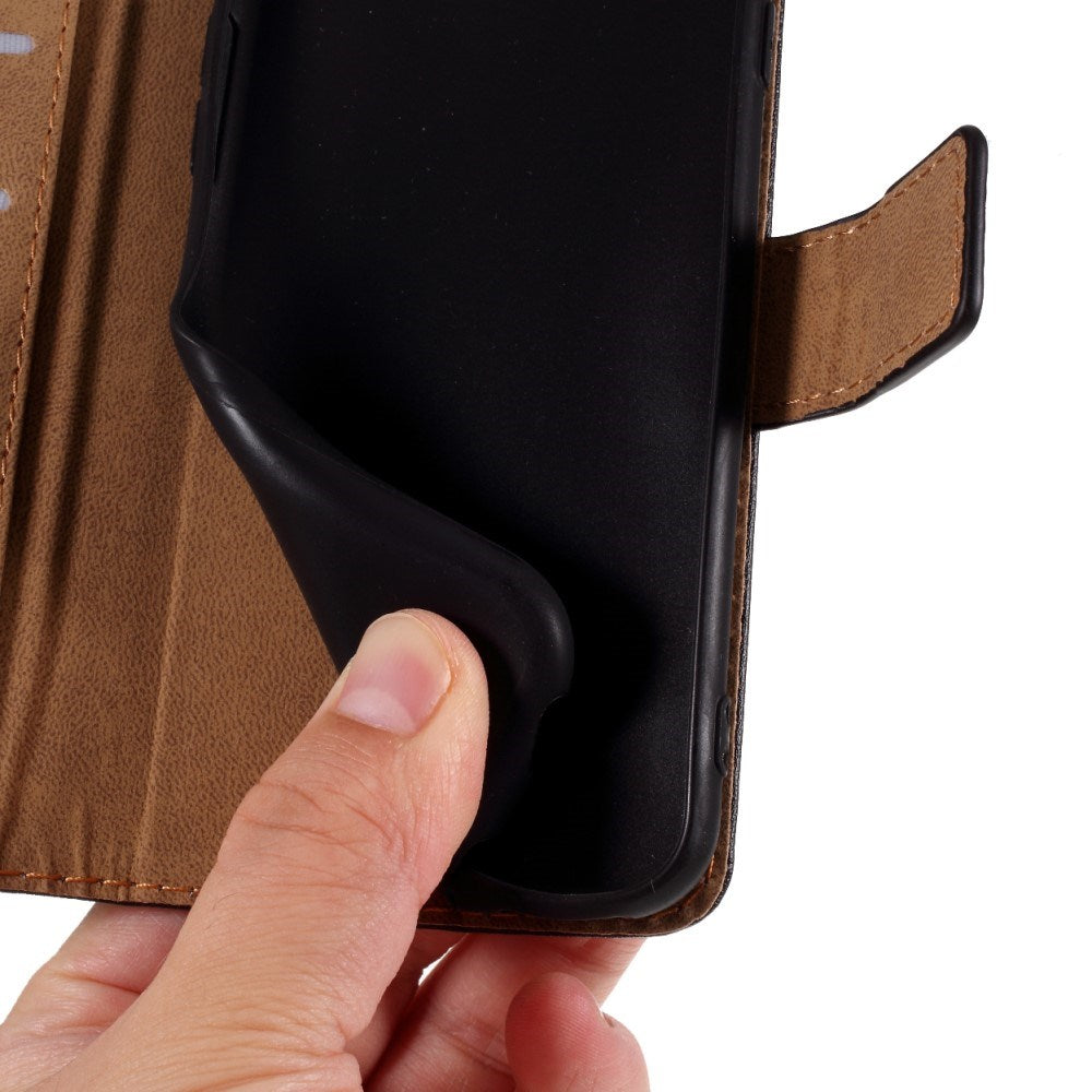 EIDERWOOD iPhone 6 Plus / 6 (s) Plus Læder Flip Cover m. Pung - Lyserød