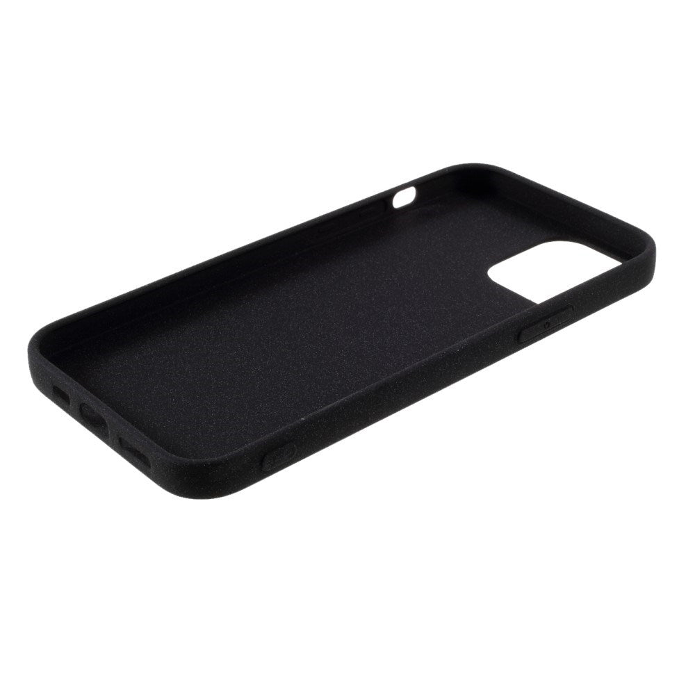 EIDERWOOD iPhone 12 Pro Max Fleksibelt Plastik Bagside Cover - Sort