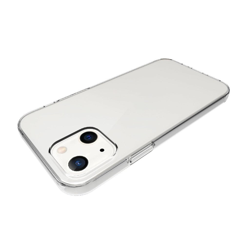 iPhone 13 Ultra Thin Fleksibel Plastik Bagside Cover - Gennemsigtig