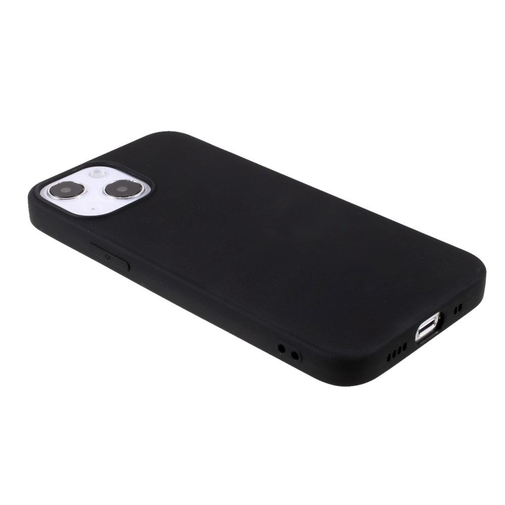 iPhone 13 Fleksibelt TPU Cover - Sort