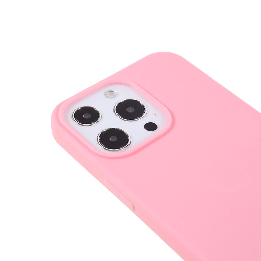 iPhone 13 Pro Max Blød TPU Cover - Lyserød