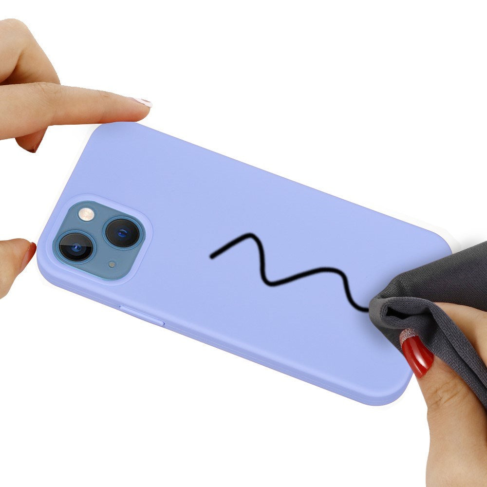 EIDERWOOD iPhone 13 Silikone Cover - Foret Inderside - Lilla