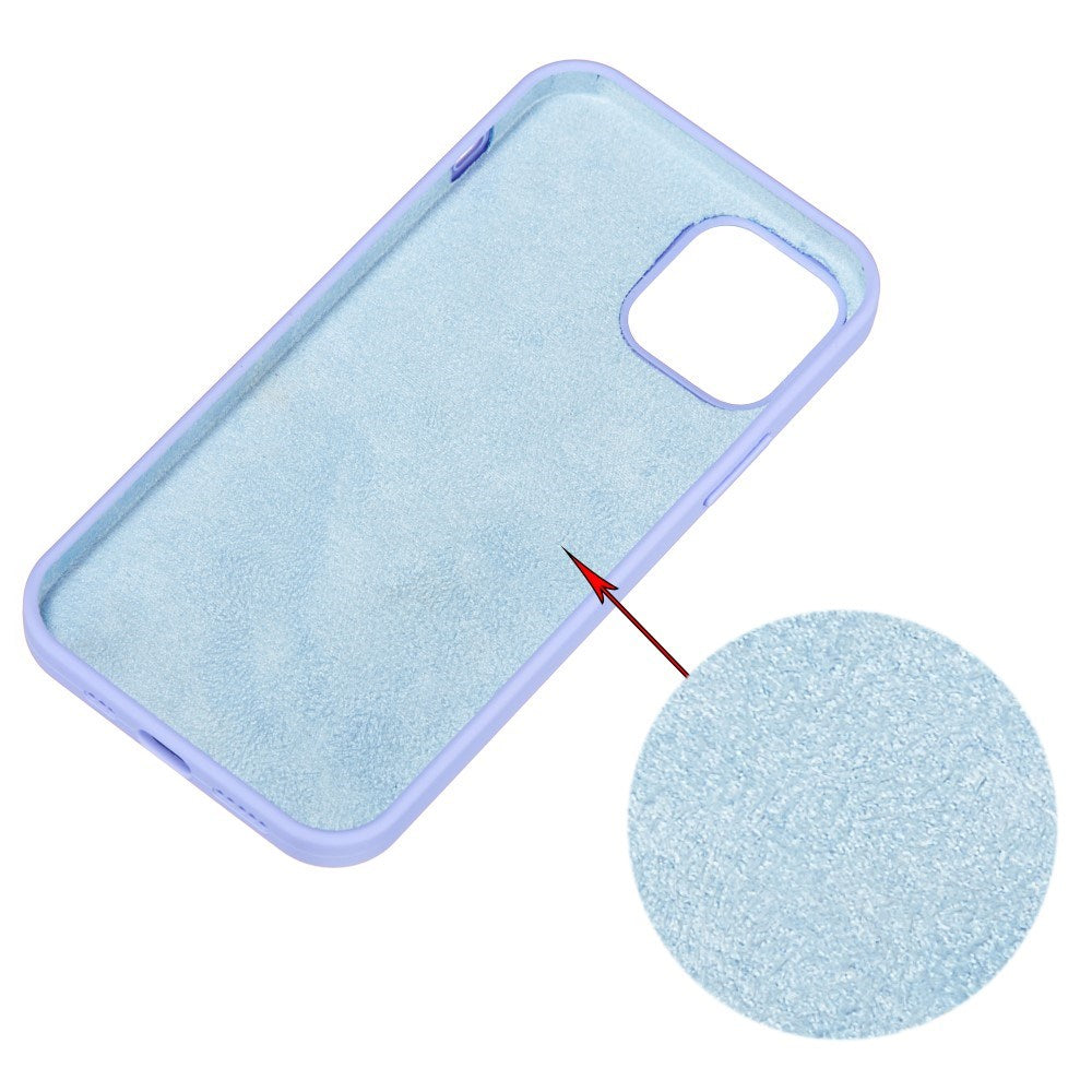 iPhone 13 Mini Liquid Silikone Bagside Cover - Lilla
