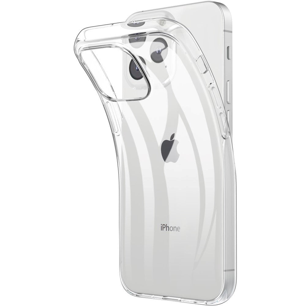 iPhone 13 Pro Cover + Skærmbeskyttelse - Gennemsigtig