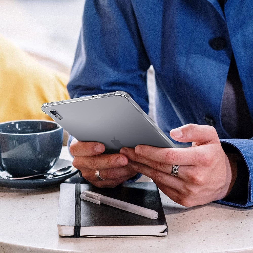 iPad Mini (2024 / 2021) Fleksibelt TPU Plastik Bagside Cover - Gennemsigtig