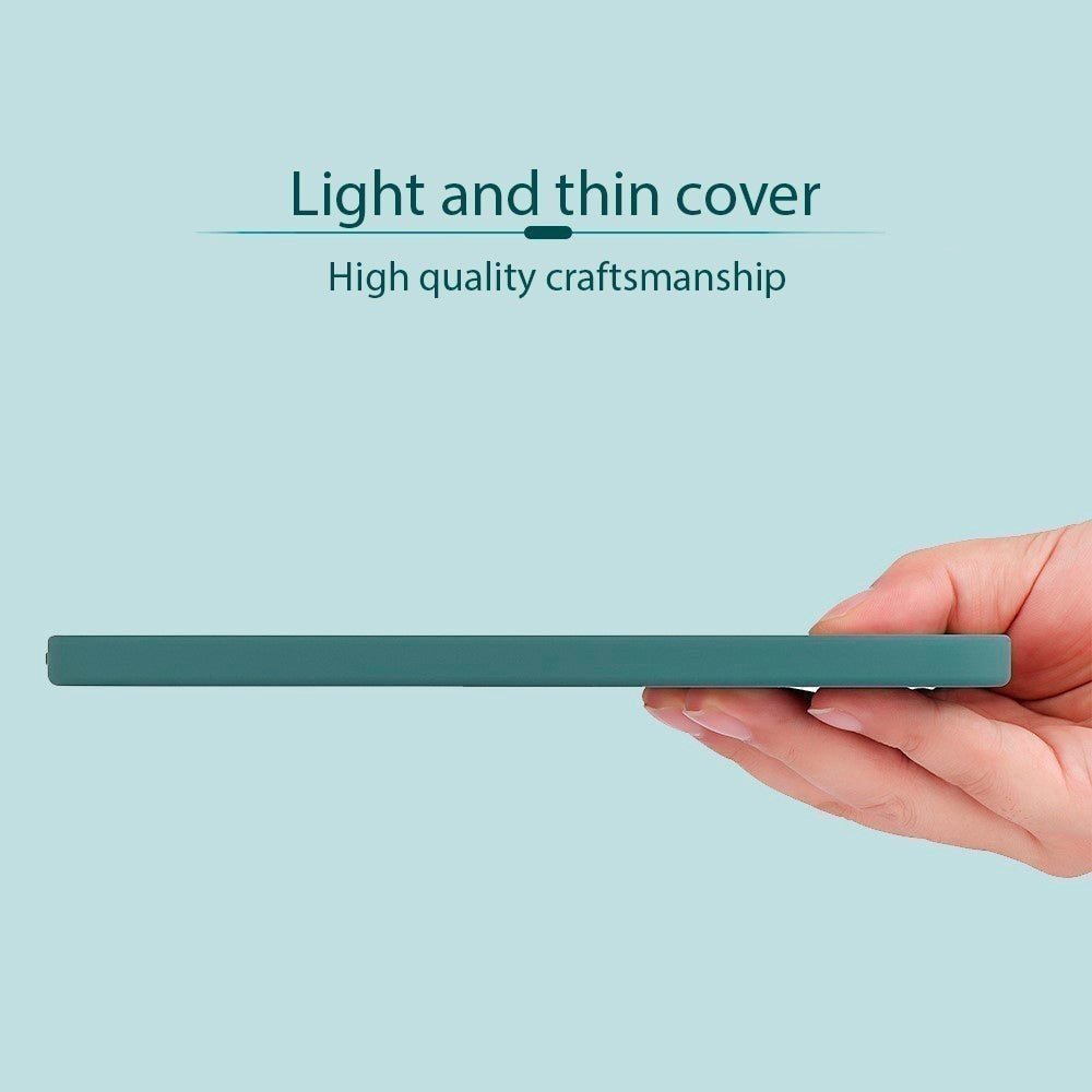 iPad Pro 11" (2022/2021/2020/2018) Liquid Silikone Shockproof Bagside Cover - Sort