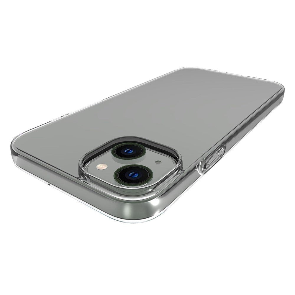 iPhone 14 Plus Ultra Thin Fleksibel Plastik Bagside Cover - Gennemsigtig