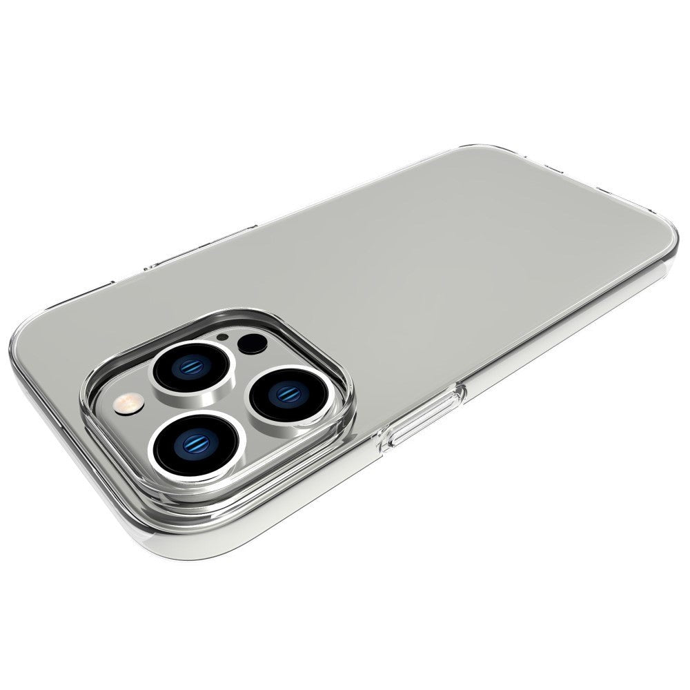 iPhone 14 Pro Tyndt Fleksibel Plastik Bagside Cover - Gennemsigtig