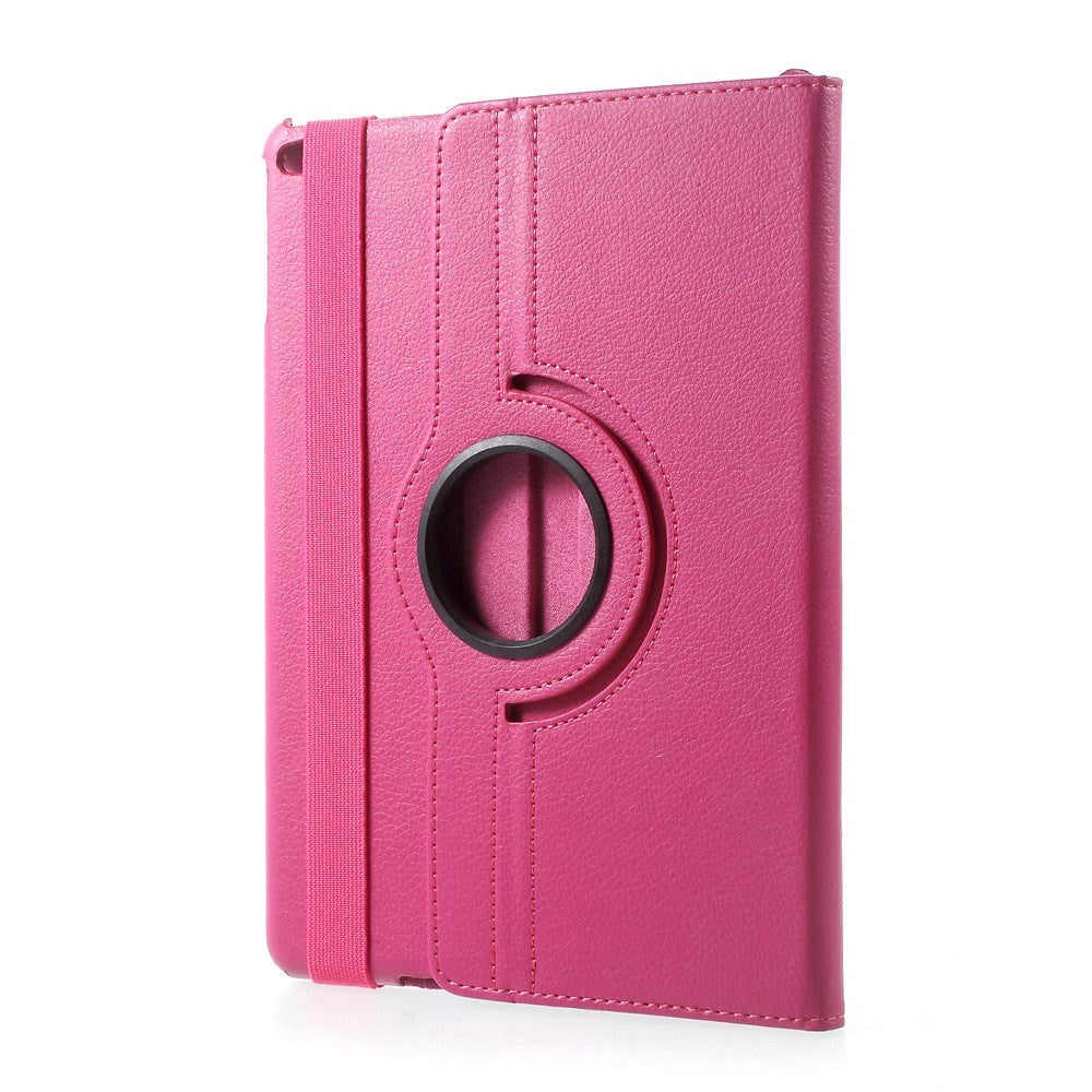 iPad 9.7 (2018-2017) / iPad Air / iPad Air 2 Flip Cover m. 350 Graders Ståfunktion - Pink