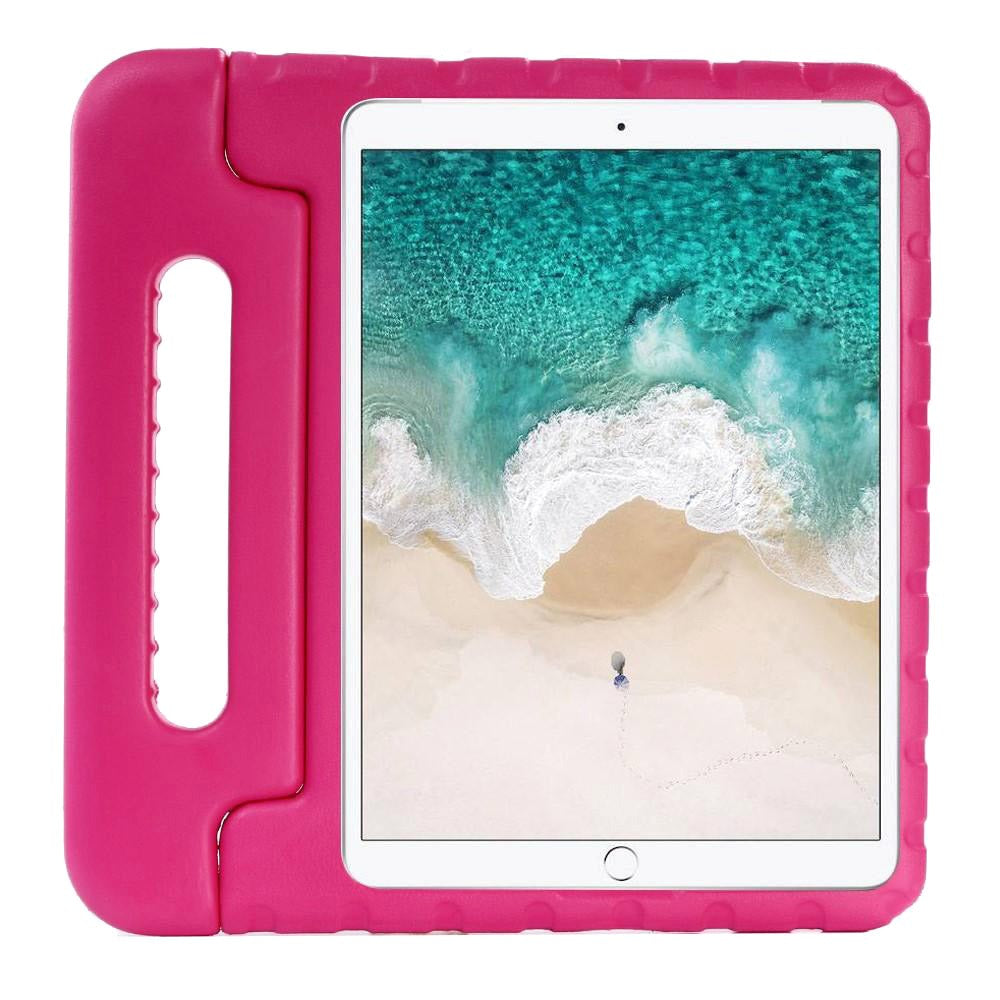Apple iPad 10.2" (2021 / 2020 / 2019) / iPad Pro 10.5 / iPad Air (2019) Børnecover - Stødsikkert Cover m. Stand - Pink