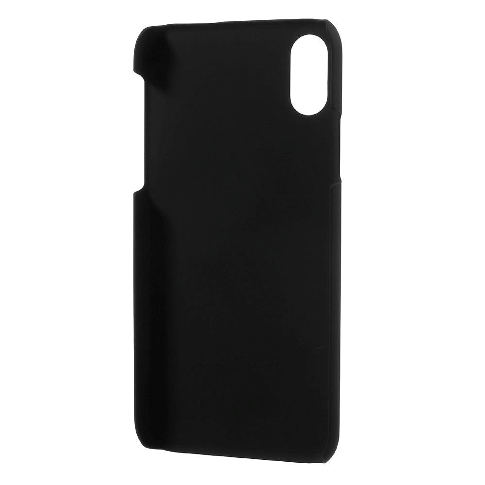 Apple iPhone X/XS Plastik Cover - Sort
