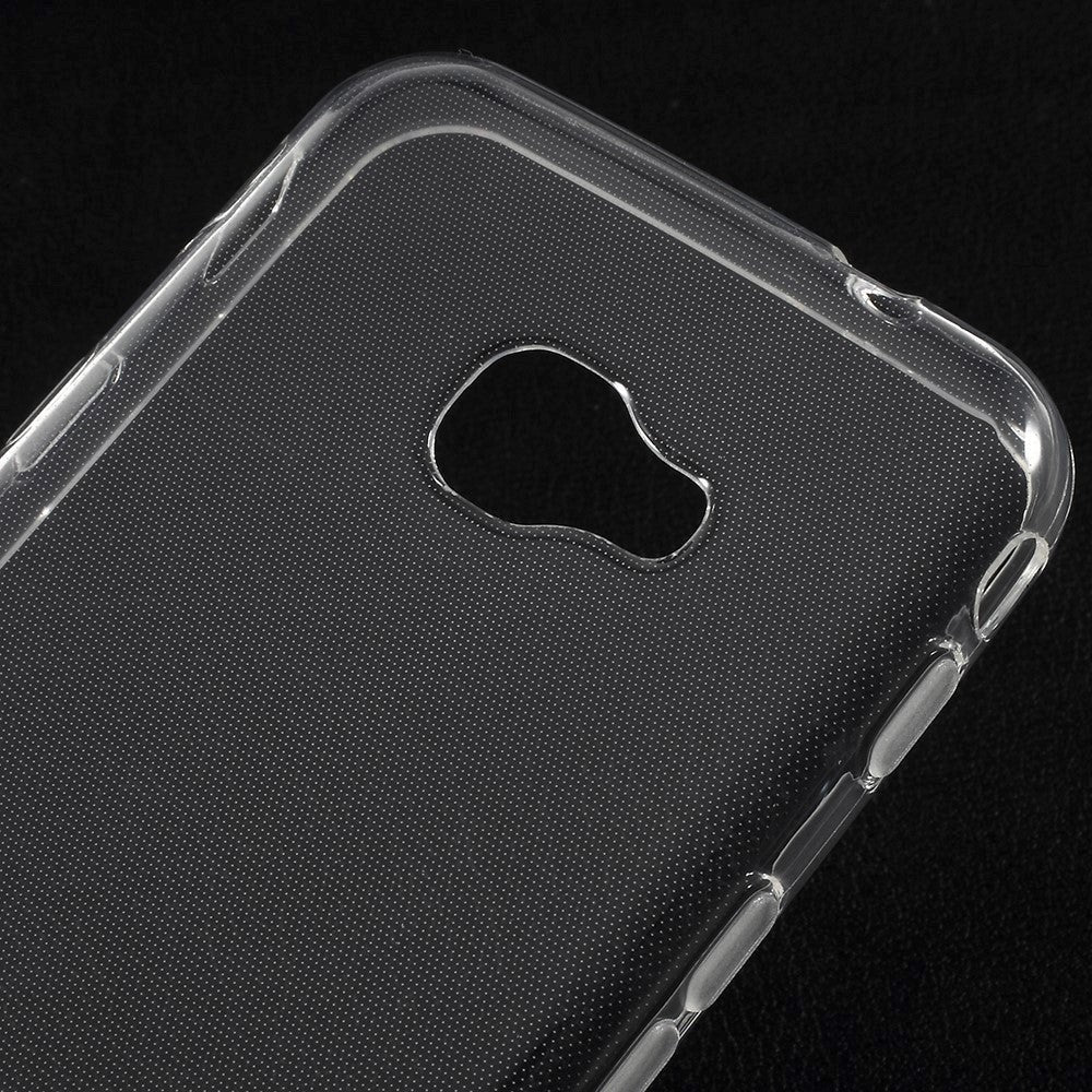 Samsung Galaxy Xcover 4 / 4s Fleksibelt Plastik Cover Gennemsigtig