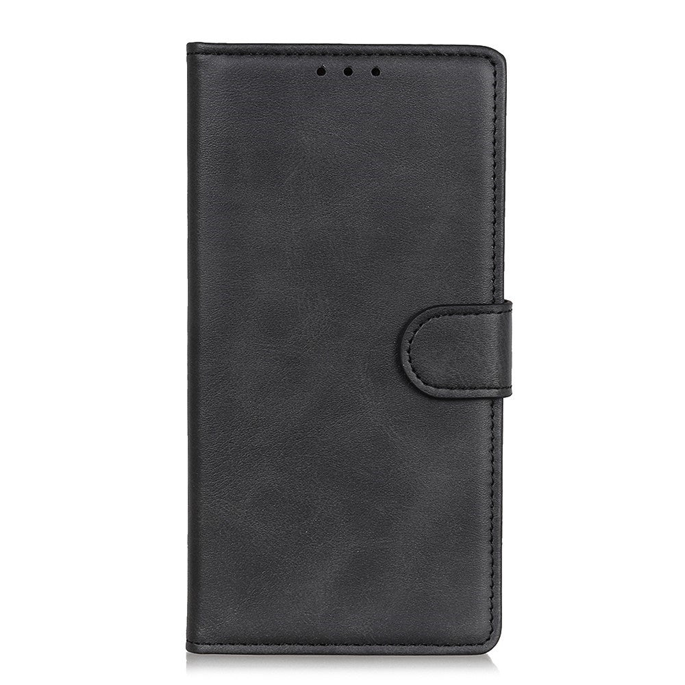 EIDERWOOD - Samsung Galaxy A30s / A50 - Kunstlæder Flip Cover m. Kortholder & Ståfunktion - Sort