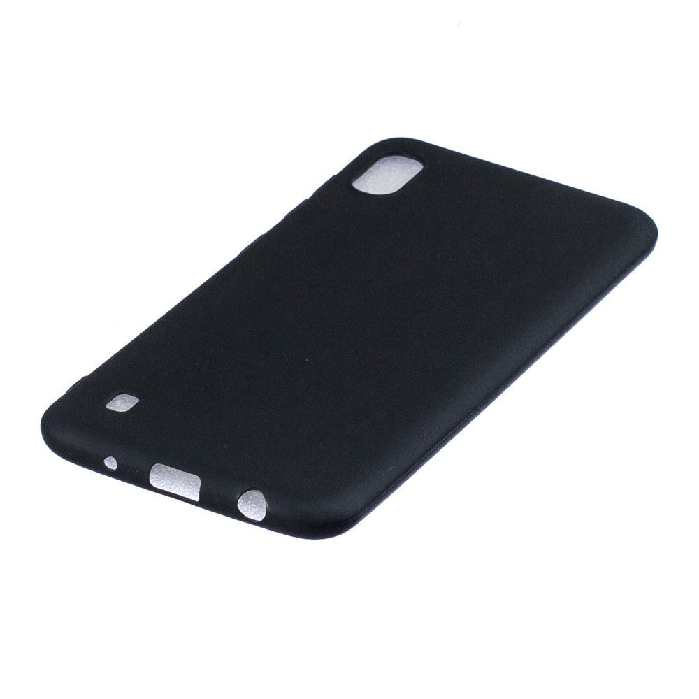 EIDERWOOD - Samsung Galaxy A10 Fleksibelt Plastik Cover - Sort