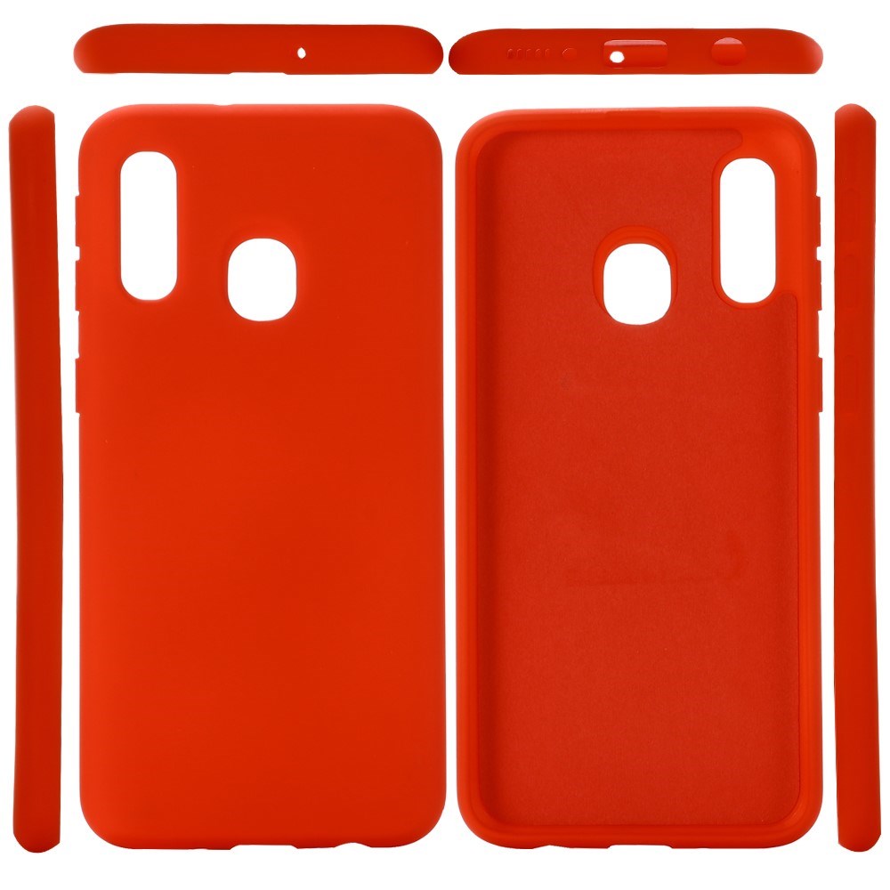 EIDERWOOD - Samsung Galaxy A40 Silikone Cover - Rød