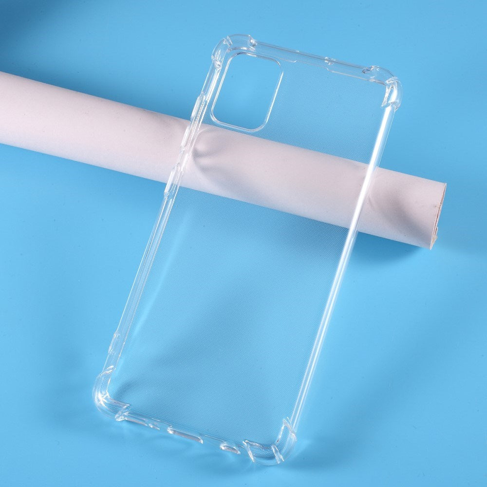 Samsung Galaxy A51 - EIDERWOOD Plastik Cover m. Stødabsorberende Hjørner - Gennemsigtig