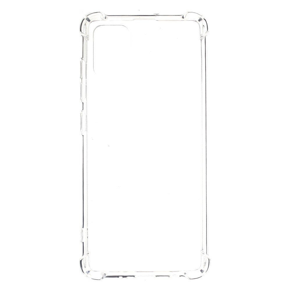 Samsung Galaxy A51 - EIDERWOOD Plastik Cover m. Stødabsorberende Hjørner - Gennemsigtig