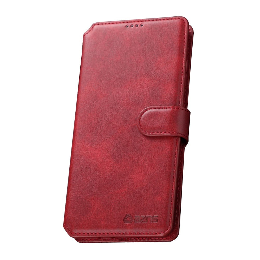 EIDERWOOD Samsung Galaxy S20+ (Plus) Kunstlæder Flip Case m. Kortholder - Rød