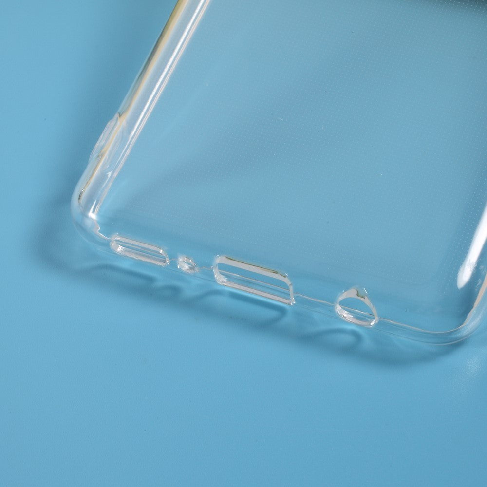 Samsung Galaxy A41 Fleksibelt Plastik Cover - Gennemsigtigt