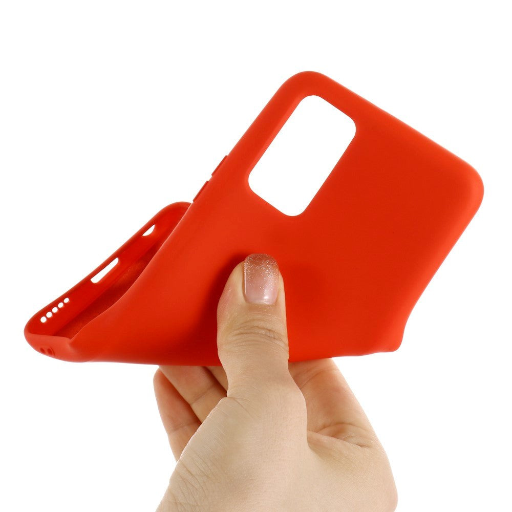 Samsung Galaxy Note 20 Silikone Cover Rød