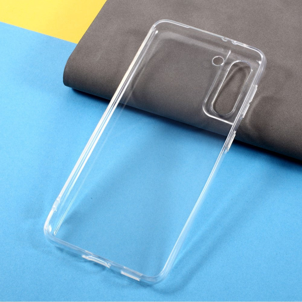 Samsung Galaxy S21 Fleksibelt TPU Plastik Cover - Gennemsigtig