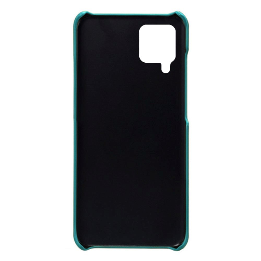 Samsung Galaxy M32 / M22 Læderbetrukket Cover - Grøn