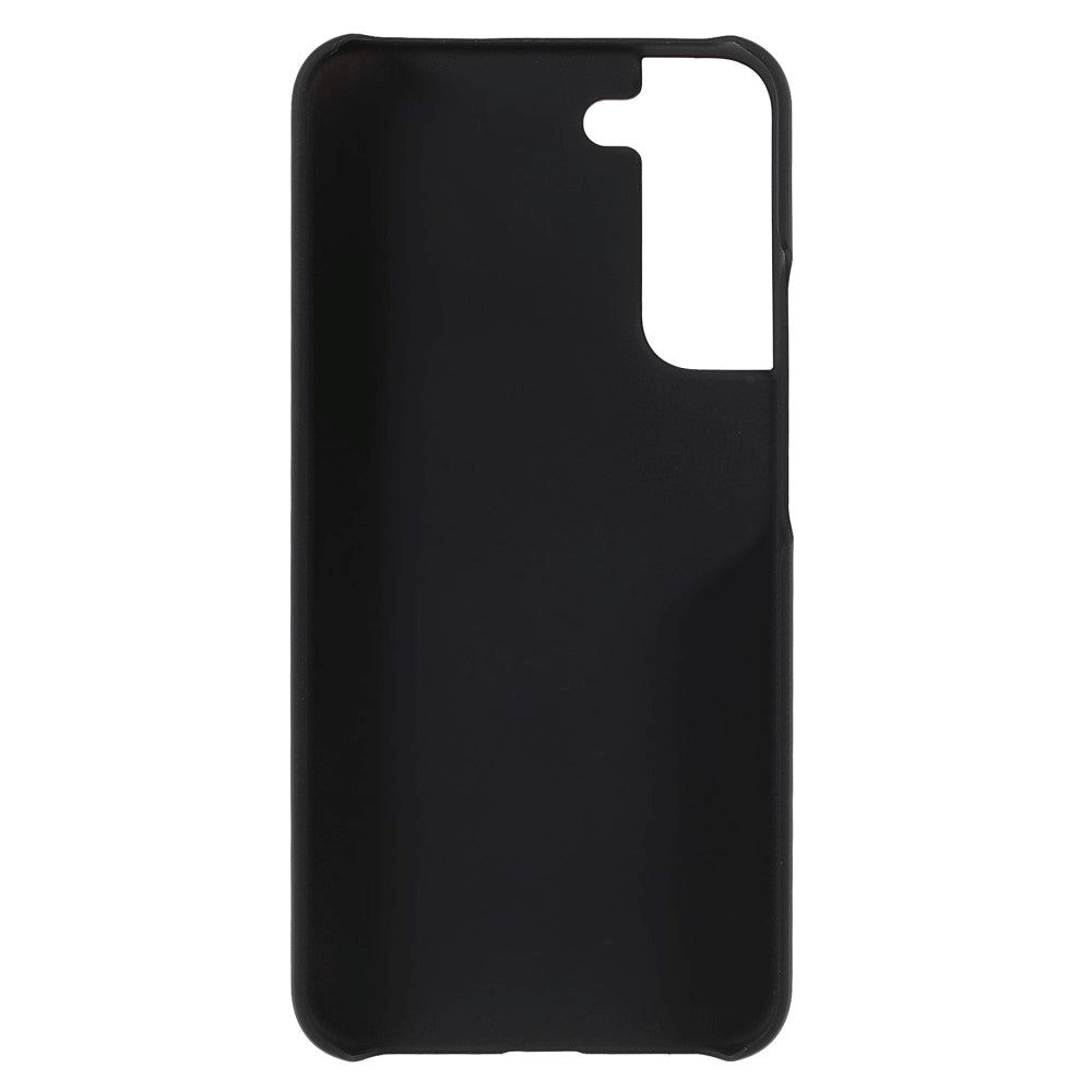 Samsung Galaxy S22 Hårdt Plastik Bagside Cover - Sort
