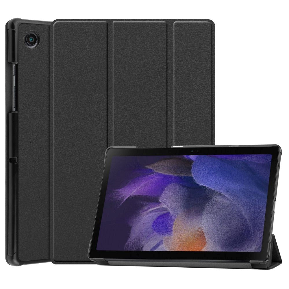 Samsung Galaxy Tab A8 10.5" Flip Cover m. Tri-fold - Sort