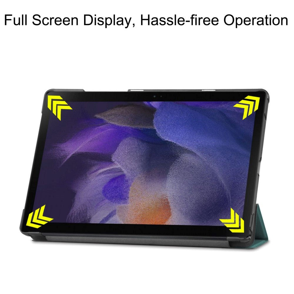 Samsung Galaxy Tab A8 10.5" Flip Cover m. Tri-fold - Grøn