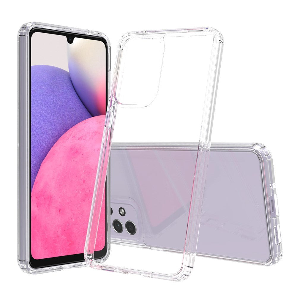 Samsung Galaxy A33 (5G) Acrylic Bumper Bagside Cover - Gennemsigtig