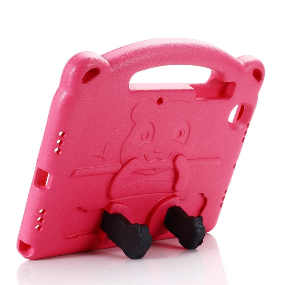 Samsung Galaxy Tab A8 10.5" (2021) Cover til Børn - Panda Kickstand Cover - Pink