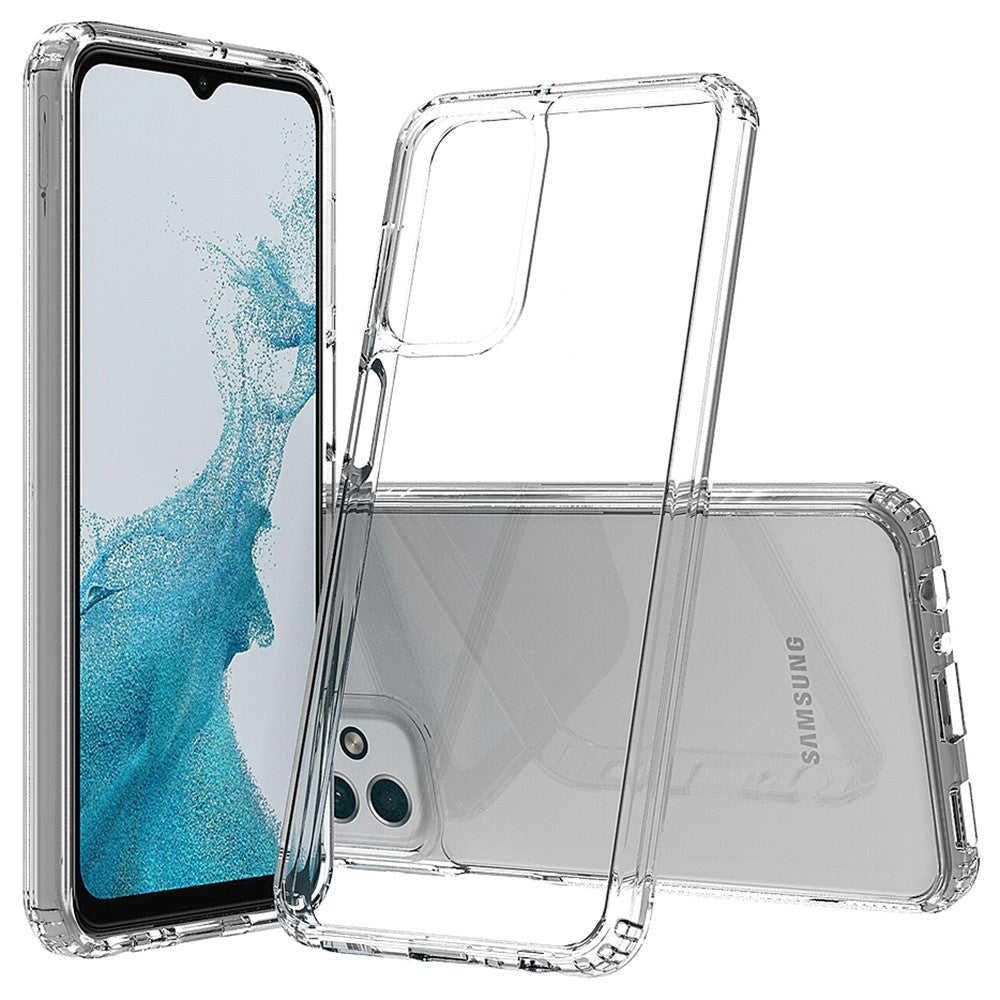 Samsung Galaxy A23 (5G) Acrylic Hybrid Bumper Bagside Cover - Gennemsigtig