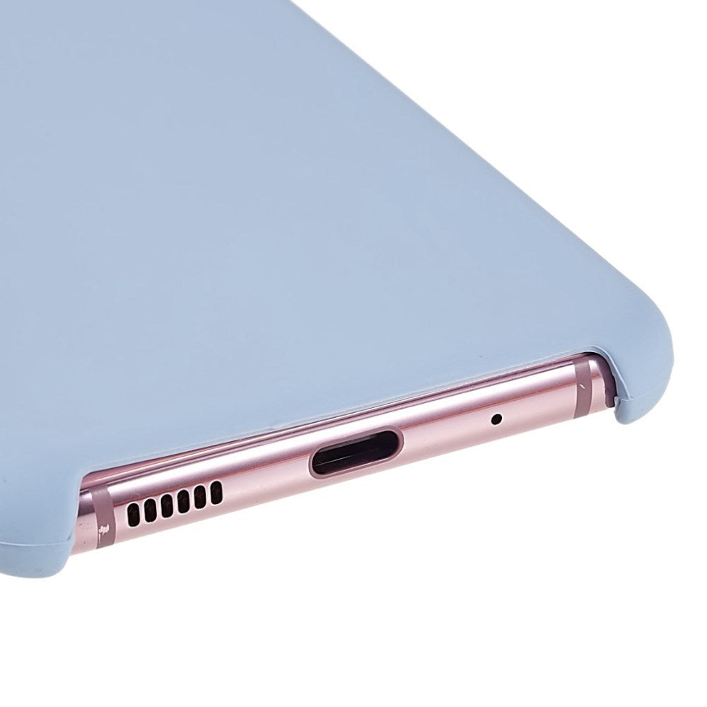 EIDERWOOD Samsung Galaxy S20 Foret Silikone Bagside Cover - Lyseblå