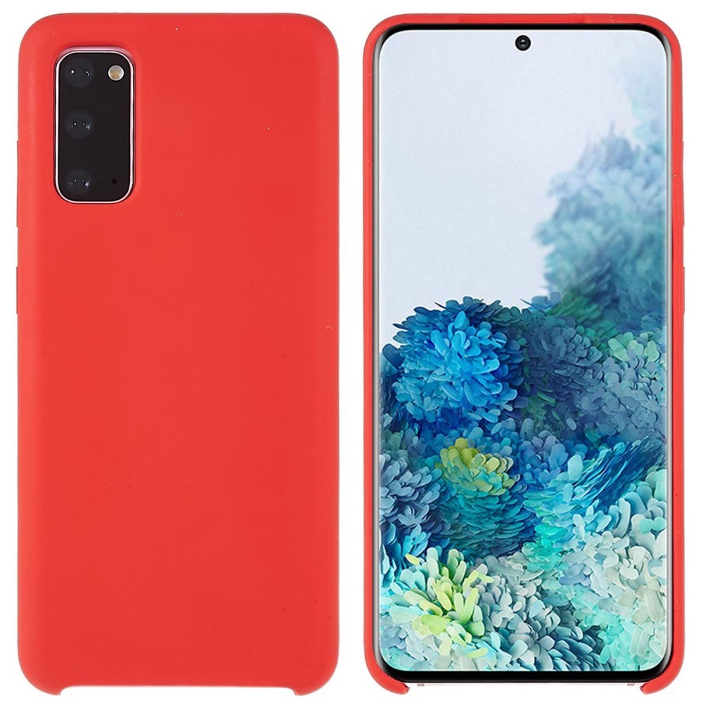 EIDERWOOD Samsung Galaxy S20 Foret Silikone Bagside Cover - Rød