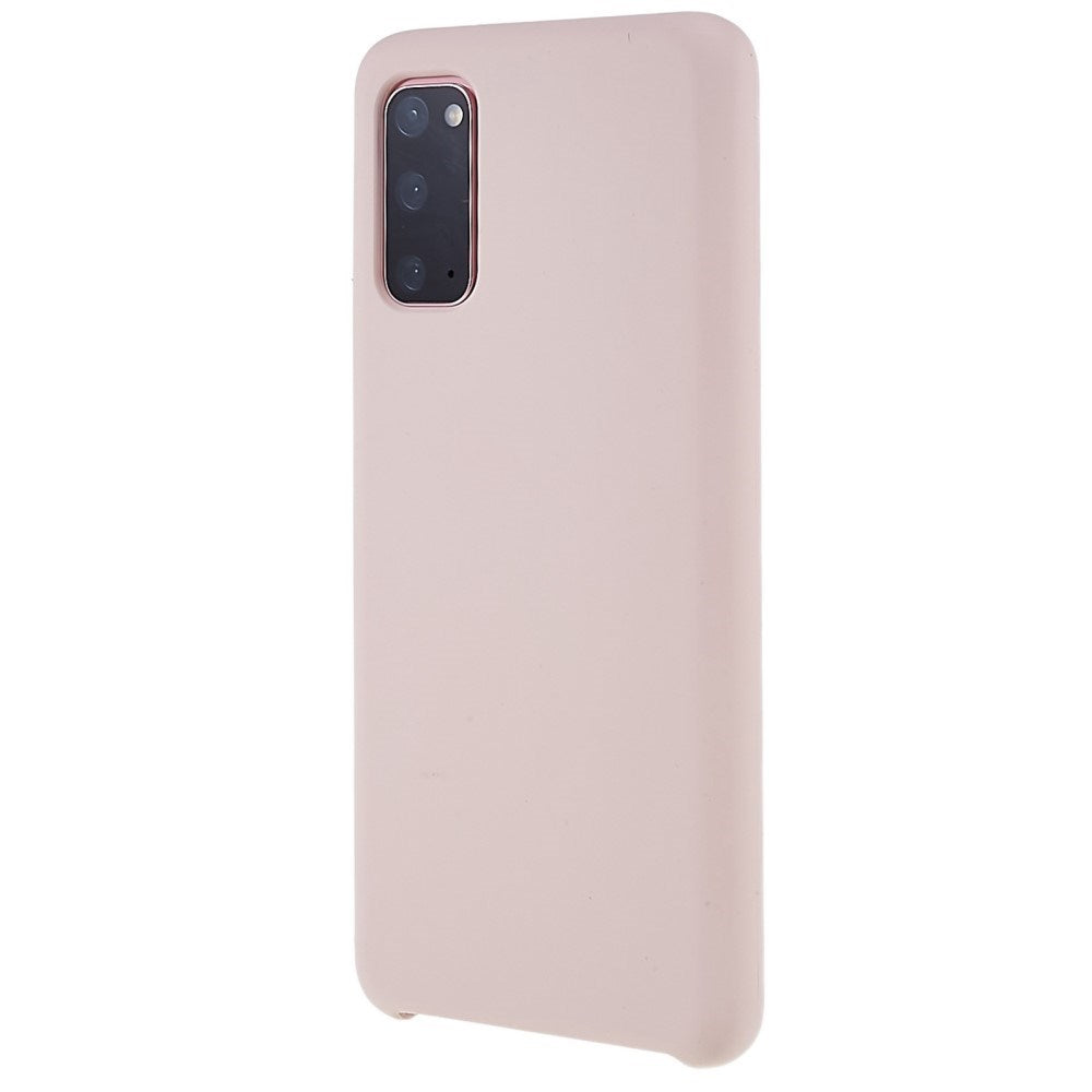 EIDERWOOD Samsung Galaxy S20 Foret Silikone Bagside Cover - Lyserød