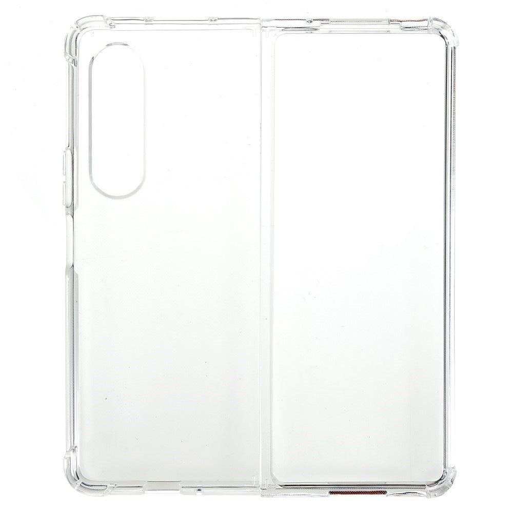 Samsung Galaxy Z Fold3 (5G) - EIDERWOOD Plastik Cover m. Stødabsorberende Hjørner - Gennemsigtig