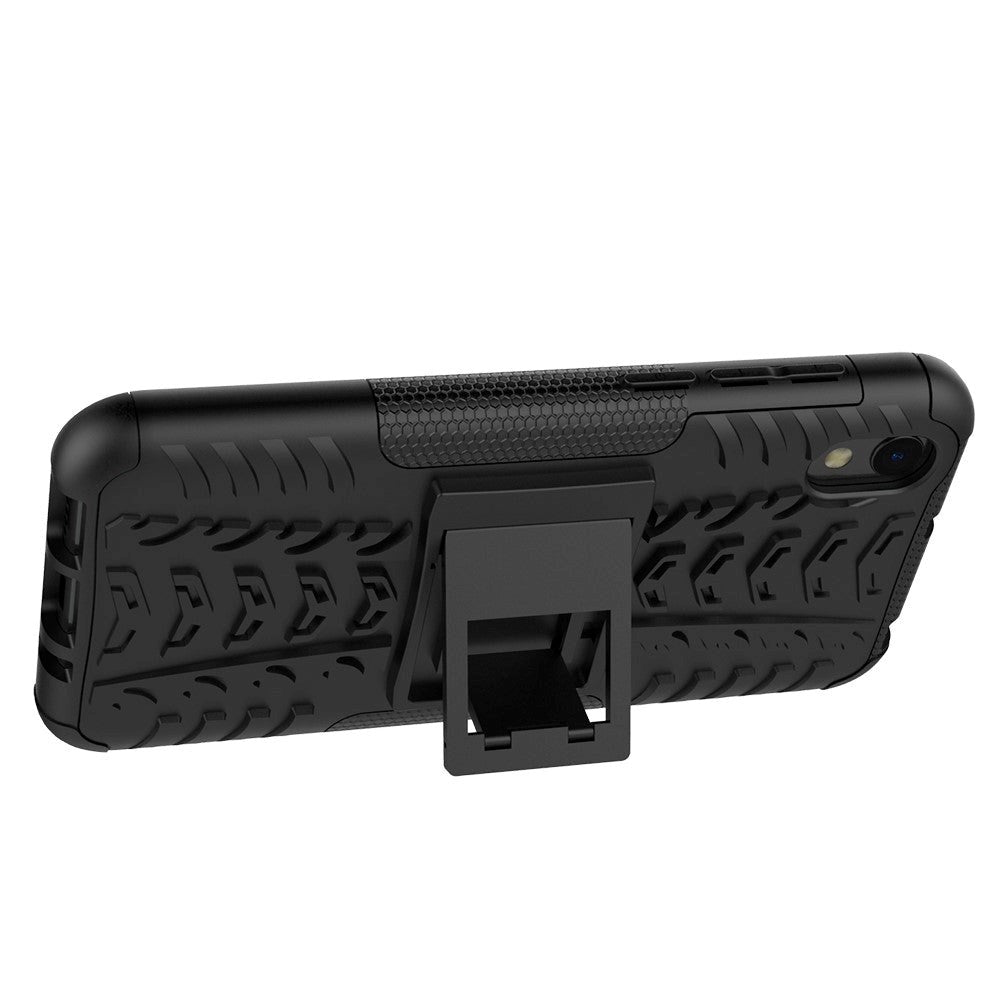 Huawei Y5 (2019) Håndværker Cover m. Stand - Sort