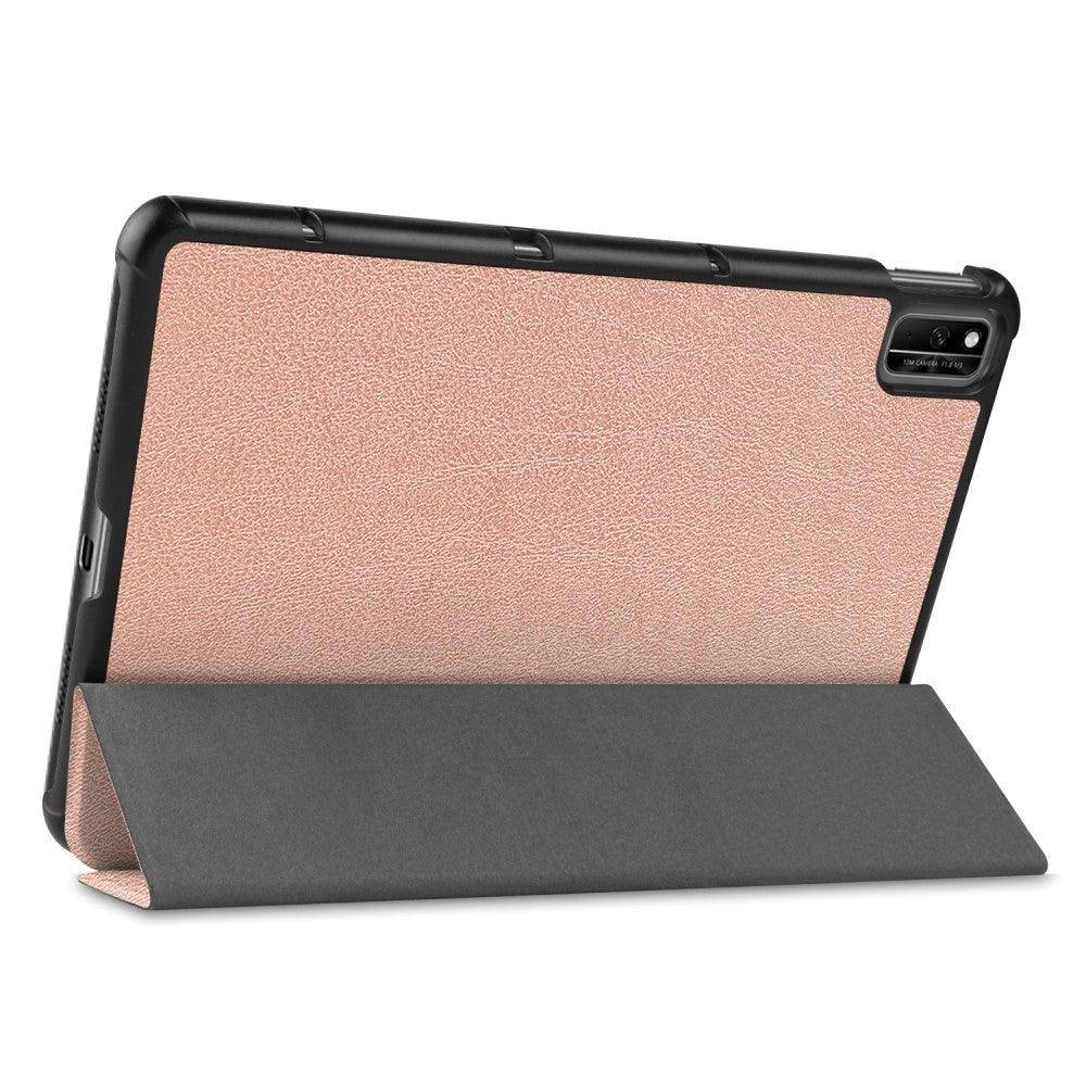 Huawei MatePad 10.4 Tri-Fold Flip Læder Cover - Rose Gold
